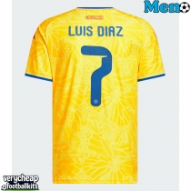 Colombia Luis Diaz #7 Replica Home Shirt World Cup 2026 Short Sleeve